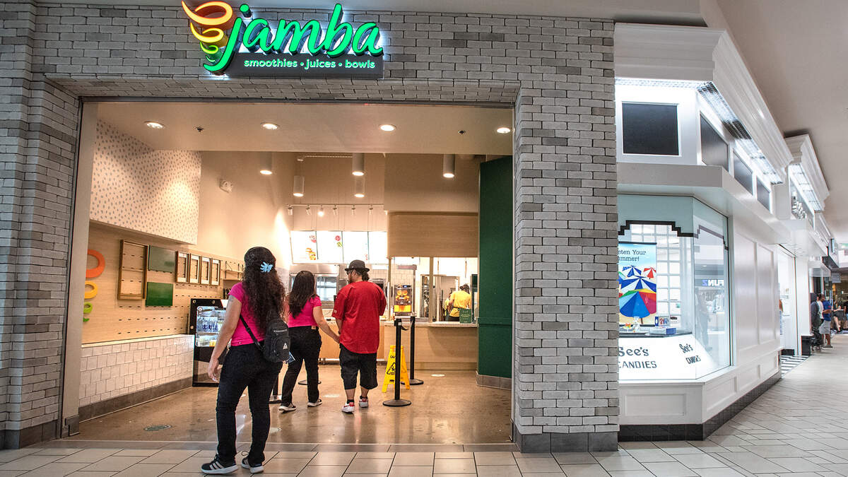 Jamba Juice at Vintage Faire Mall in Modesto, Calif., on Tuesday, August 2, 2022.